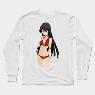 Akame Bathing Suit Long Sleeve T-Shirt